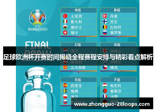 足球欧洲杯开赛时间揭晓全程赛程安排与精彩看点解析